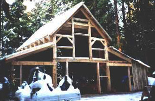 [ Post and beam style construction! ]